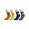 Kids Cotton Terry Socks for Boys &amp; Girls | Terry Cushioned Socks | Ultra-Soft &amp; Breathable | Stretchable Socks for School &amp; Casual Use