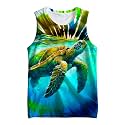 Kids Cute Animal Tie Dye Tank Tops Shirt Sleeveless Undershirt
