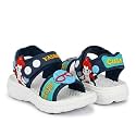 Kids Cute Cartoon Summer Sandals | Premium Anti-Slip Casual Footwear for Toddlers, Baby Boys &amp; Girls | Lightweight EVA Soft Cushioned Sole Flat Shoes with Secure Adjustable Ankle Strap Button Closure for All-Day Outdoor P