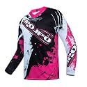 Kids Cyling Jersey,Youth Motocross Jersey Boys Dirt Bike Shirt Girls Motorcycle Long Sleeve BMX Racing Off-Road Tops