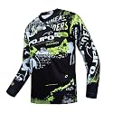Kids Cyling Jersey,Youth Motocross Jersey Boys Dirt Bike Shirt Girls Motorcycle Long Sleeve BMX Racing Off-Road Tops