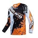 Kids Cyling Jersey,Youth Motocross Jersey Boys Dirt Bike Shirt Girls Motorcycle Long Sleeve BMX Racing Off-Road Tops