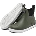 Kids Deck Boots,Waterproof Ankle Rain Boots for Boys and Girls Rubber Boots