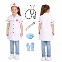 Kids Doctor Coat and Nurse Dress Set
