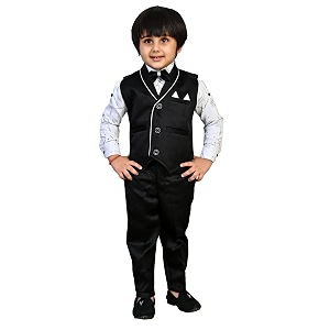Kids Ethnic Suit Set I Boys 3-Piece