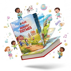 kids39 first nursery rhymes padded board book colourful illustrated nursery rhymes for 1-5 years board book for toddlers