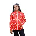 Kids Fleece Jacket with Teddy Bear Print