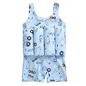 Kids Float Swimsuit Buoyancy Sticks for Baby Boys Girls One Piece Floating Swim Vest Training Aid Swimwear