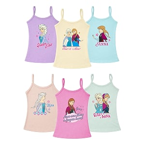 Kids Frozen Printed Girls Regular Fit Vest