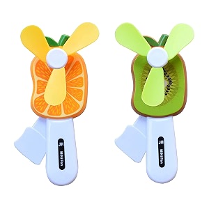 Kids Fruit Shape Portable Hand Press Fan