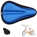 Kids Gel Bike Seat Cushion Cover for Boys Girls with Water&Dust Cover