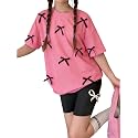 Kids Girl Clothes Heart Print Short Sleeve