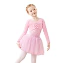 Kids Girls Ballet Wrap Tops Long Sleeve Crop Dance Sweaters for Leotards