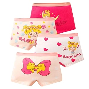 Kids Girls Long Panties Barbie Design Assorted