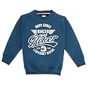 Kids Graphic Print Woolen Sweatshirts with Round