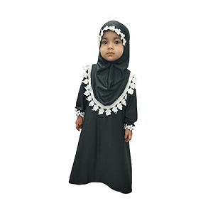 kids hijab full body covered lycra fabric manal kids hijab center