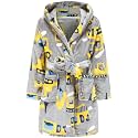 Kids Hooded Bathrobe Girls Soft Plush Hooded Flannel Pajamas Sleepwear Boys Spa Robe