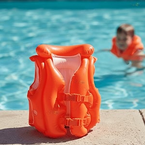 Kids Inflatable Swim Vest 2-8 Years for