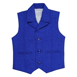 kids jute blend nehru jacket waist coat for boys - special occasion  formal amp festival wear  party outfit  wedding dress for boys - regular fit