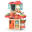 Kids Kitchen Playset with Steam amp Running