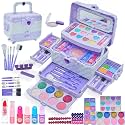 Kids Makeup Set for Girls -Washable Princess Toys, Birthday Gifts Age 4‑12