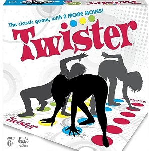 kids mandi twister the classic board game for 2 or more players  indoor and outdoor game for kids age 6 and up