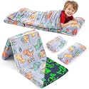 Kids Nap Mat with Pillow and Blanket