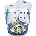Kids Need Leakage Proof cloth diaper for babies 0 to 3 years High Absorbent 1 Reusable diaper cover 2 Insert pad combo Pack 5-18Kg Adjustable free size Washable Pocket cloth diapers for babies P55