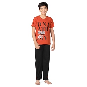 Kids Night Suit for Boys - Cotton