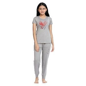 Kids Night Suit for Girls - Cotton