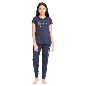 Kids Night Suit for Girls - Cotton