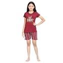 Kids Night Suit for Girls - Cotton
