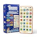 Kids Phone – Rechargeable Toy for Kids with 24 Learning Modes | Talking Dummy Mobile for Boys & Girls Age 2–12 | Educational Mobile Phone Toy with Music & Games Flash Card Phone