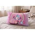 Kids Pillow 12x18 Inch, Soft Polyester Fabric, Cute Unicorn Car Cartoon Print (Rainbow Theme), Baby Pillow for 1–5 Years, Neck Support Cushion – Pack of 1