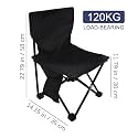 Kids Portable Folding Camping Chair with Carry Bag, Compact Outdoor Folding Seat for Children, Lightweight Picnic Chair for Camping, Beach, Garden and Travel