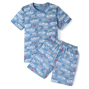 Kids Premium Cotton T-Shirt Shorts Set