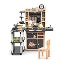 Kids Pretend Play Kitchen Set with Cooking