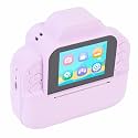 Kids Print Camera, 48MP HD Photography 1080P Video 6X Digital Zoom 2.4 Inch Screen, with Print Paper (Purple)