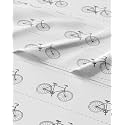 Kids Queen Size Bikes Bed Sheets - 4 Piece Kids Bikes Sheet Set