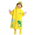 Kids Raincoat Boys Girls Rain Jacket Hooded Dinosaur Poncho Waterproof Coat Outdoor Sports 2-12Years