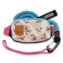 Kids Ride Shotgun- Kids MTB Hip Pack - All Weather Bike Riding Bag | Storage Tow Rope Bike Attachment | Fanny Pack For Snacks, Toys, Drinks | Dual Pockets and Zippers (Shred Til Bed Hip Pack Combo, 2)