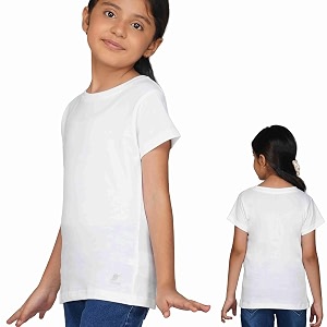 Kids Round Neck T-Shirt Half Sleeves 100