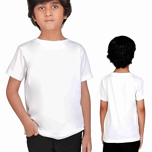 Kids Round Neck T-Shirt Half Sleeves 100