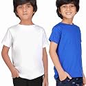 Kids Round Neck T-Shirt Half Sleeves 100