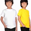 Kids Round Neck T-Shirt Half Sleeves 100