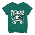 Kids Rugby Tie Dye T-Shirt Vintage Football Graphic Tee