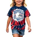 Kids Rugby Tie Dye T-Shirt Vintage Football Graphic Tee
