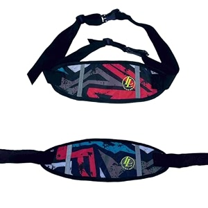 little lock bike safety belt for kids - adjustable kids safety belt for two wheeler perfect for bikescooty riding parents red