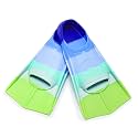 Kids Short Swim Fins, Lap Training Flippers for Pool Youth Beginners