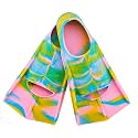Kids Short Swim Fins, Lap Training Flippers for Pool Youth Beginners